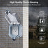 STARELO 15Amp Single outdoor socket waterproof socket, wall power socket, IP66 125V 1group switch socket cover, outdoor weatherproof wall plug soc...