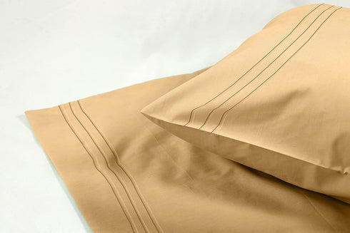 Elegant Comfort 1500 Thread Count Embroidered Egyptian Quality Luxurious Silky Soft Wrinkle & Fade Resistant 2-Piece Pillowcase, Standard/Queen Si...