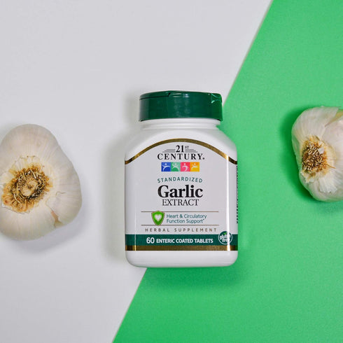 21st Century Garlic (odorless) Tablets, 60 Count (21840)...