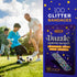 Glitter Bandages for Kids -(100 Count Box) Adhesive Bandage Strips w/Colorful Glitter Design & Latex-Free Individually Wrapped Strips for First Ai...