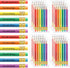 12 Pack Back to School Pencils Rainbow Inspirational Pencil for Kid Motivational Sharpened Pencil First Day of School Gifts Student Gift from Teac...