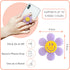 Cheerful Smiley Flower Phone Grip - Bright, Expandable, Collapsible - Comfortable Touch, Secure Grip (Pink)...