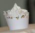 All About Details White Mr & Mrs Cupcake Wrappers, Set of 12...