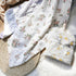 Baby Blankets for Unisex Boys Girls Super Soft Nursery Minky Blankets with Breathable Muslin Cotton Front and 3D Touch Dotted Fleece Backing, Flor...