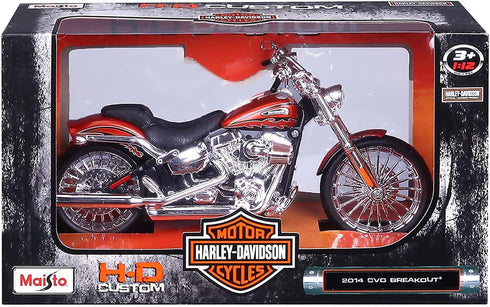 2014 Harley Davidson CVO Breakout Motorcycle Model 1/12 by Maisto 32327...