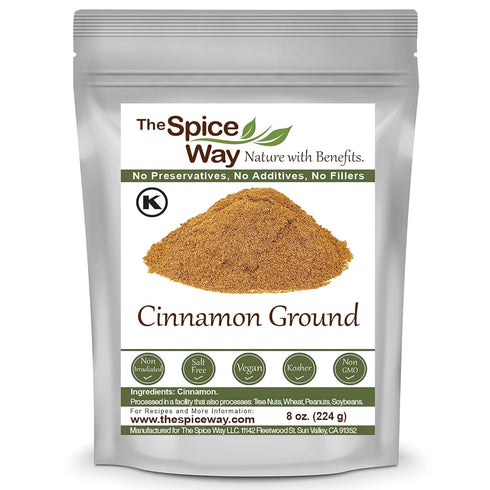 The Spice Way Cinnamon Ground - (8 oz) a pure powder...