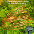 Solar Fairy Lights Outdoor Waterproof,39.4ft 120LED Solar String Lights for Outside 8 Modes 2 Packs for Patio Backyard Garden Deorations Warm Whit...