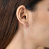 Boma Jewelry Sterling Silver Teardrop Pointed Spiral Pull Through Wire Hoop Earrings...