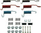 Dorman HW7101 Rear Drum Brake Hardware Kit Compatible with Select Models...