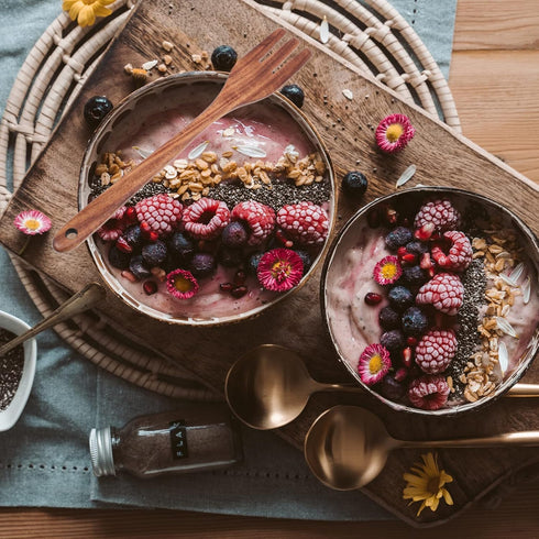 Cabilock Wooden Forks Long Handle Reusable Wooden Fork: Japanese Style Wood Salad Dinner Fork Handmade Kitchen Utensil Tableware Dinnerware for Ho...