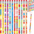 Yeaqee 60 Pcs Welcome Back to School Pencil First Day of School Pencils with Eraser Classroom HB Pencils Bulk for Kindergarten Children Classroom ...