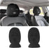 2PCS Funny Headrest Covers for Cars,Personalized Car Decor Headrest Cove,Universal Interior Car Accessories Ski Mask Head Rest Covers for Car Seat...