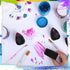 24 Pcs Face Paint Sponge Petal Face Painting Sponges High Density Face Painting Supplies for Kids Adults Art Work Halloween Makeup Body Paint (Bla...