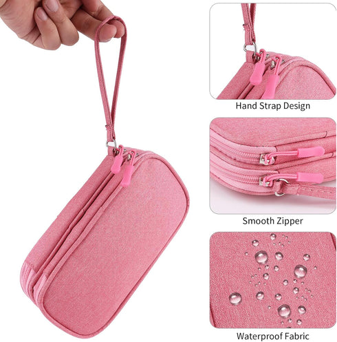 Travel Cable Organizer,Electronics Accessories Organizer Bag,Electronic Organizer Travel Universal Cable Organizer Electronics Accessories Bag for...