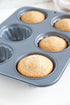 Fox Run Fluted Muffin Pan, 14 x 10.5 x 2 inches, Metallic...