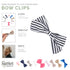 Parker Baby Co. Bows Clips, Assorted (Pack of 10) Hair Accessories for Girls -The Essentials Set...
