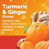 Emergen-C Citrus-Ginger Fizzy Drink Mix, Turmeric and Ginger, Immune Support, Natural Flavors with High Potency Vitamin C, 18 Count...