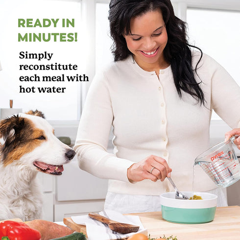 Dr. Harvey's Chicken & Garden Veggies Dog Food, Human Grade Grain-Free Dehydrated Food for Dogs with Freeze-Dried Chicken, Trial Size (5.5 Oz)...