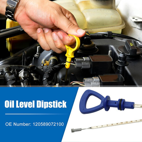 uxcell Engine Oil Level Indicator Dipstick for Mercedes-Benz CLS55 AMG 2006 for Mercedes-Benz SLK55 AMG 2005-2011 for Mercedes-Benz E55 AMG No.120...