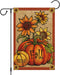 Hello Fall Garden Flag 12 x 18 Inch Vertical Double Sided Burlap, Pumpkin Fall Garden Flags Autunm Sunflower Yard Flag for Seasonal Yard Thanksgiv...