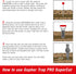Install Kit for Mole and Gopher Traps SuperCat. 25 cm Tunnel-locating Probe + Serrated-Edge Cutter for 6 cm Dia. Hole. European Design, Easy to Us...
