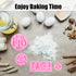 Hand Tools Silicone Molds 4 Pcs, Mini Construction Tools Chocolate Fondant Molds for Cupcake Toppers Mini Cake Decorating Candy Polymer Clay Resin...
