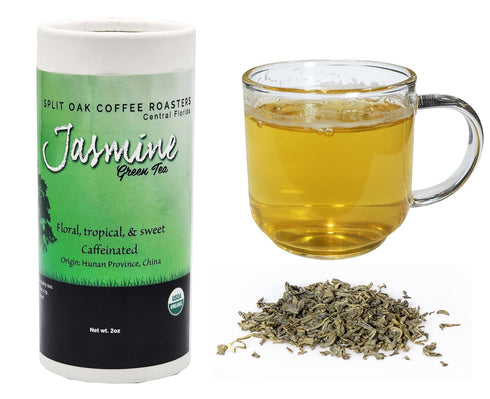 Green Tea Loose Leaf Organic, Jasmine Green Tea, Health, Strong and Natural Pure Leaf Tea. Best Organic Green Tea, Super Green Breakfast, Hot or I...