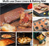 2 Pack Copper Oven Liners for Bottom of Oven, Oven Protector 16x24 Inch Thick Heavy Non Stick Teflon Oven Mats, BPA and PFOA Free Reusable Baking ...