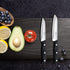 2PCS Paring Knife - Little Cook Paring Knife Set - Ultra Sharp Kitchen Knife - Fruit Knife - German stainless Steel - ABS Handle...
