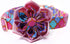 Dogs Collar with Flower, Quick Release Buckle Adjustable Soft Comfortable Floral Collars for Girl Dogs...