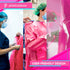 5 Pack Pink Medical Isolation Gowns Disposable Hospital-Grade Surgical Lab Coat for Women - Essential PPE for Dental & Medical Professionals by Pl...