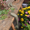 Sungmor Retro Style 8.66 Inch Heavy-duty Sitting Mermaid Garden Statue Decoration | Premium Resin Indoor Outdoor Sculpture Decor | Gift Idea for F...