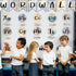 gisgfim Word Wall Classroom Bulletin Board Set Classroom Alphabet Letters for Wall Alphabet Classroom Decoration Supplies for Home Preschool Prima...