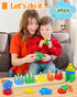 Montessori Toys for 1 2 3 Year Old Boy Girl, Toys for Ages 2-4 0-2 Toddlers Kids Baby, 1 2 Year Old Boy Girl Birthday Gifts, Wooden Learning Puzzl...