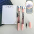 Tooth Fairy Wand Pen & Notepad Set - Perfect Addition to A Tooth Fairy Kit Includes 2 Floating Glitter Pens & 1 Tooth Fairy Paper Pad- Tooth Fairy...