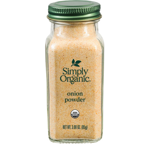 Simply Organic White Onion Powder, Certified Organic | 3 oz | Pack of 2 | Allium cepa...
