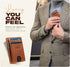 Claasico Front Pocket Small Minimalist Leather Wallet RFID Blocking Vintage Leather Credit Card Holder with Gift Box...