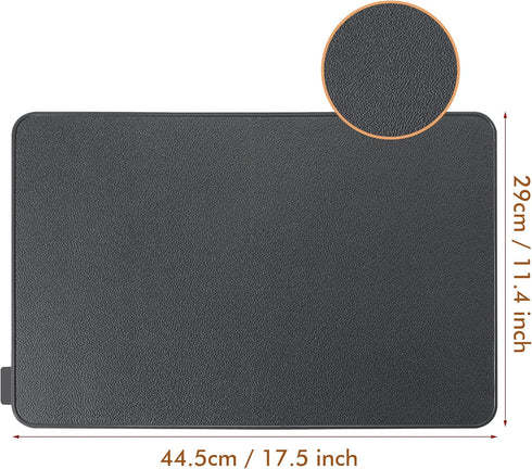 Webake Placemats Silicone Table Mats Set Washable Kitchen Place Mat, Heat Resistant Waterproof Insulation Mats 16 x 12 inch...