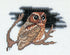 Thea Gouverneur - Counted Cross Stitch Kit - Owl - Aida - 16 count - Embroidery Kit for Adults - DMC Embroidery Threads and other Cross Stitch Sup...