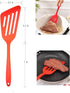 Silicone Kitchen Cooking Utensil Sets Nonstick Cooking Tools Heat Resistant Cookware Red...