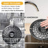 Power Dash Chefman 2QT Round Non-Stick Air Fryer Grill Pan Tray Rack with Rubber Feet, Grill Plate Crisper Plate for Air Fryer Accessories, Dishwa...