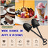OaaXbbECco Novelty Mini Shovel Shape Spoons Cute Disposable Plastic Dessert Spoons (50)...