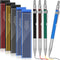 4 Pieces Welder Pencil with 60 Pieces Round Refills Mechanical Pencil Metal Marker Pen for Construction Workers, Metal Work, Welders, Plumbers, Fr...