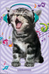 Trends International Keith Kimberlin - Kitten - Singing Wall Poster, 22.375" x 34", Premium Unframed Version...
