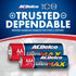 ACDelco UltraMAX 10-Count Triple AAA Batteries, Alkaline Battery with Advanced Technology for Home and Office, 10-Year Shelf Life, Recloseable Pac...