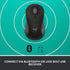 Logitech Signature M550 L Full Size Wireless Mouse - for Large Sized Hands, 2-Year Battery, Silent Clicks, Bluetooth, Multi-Device Compatibility -...