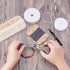 Kingsdun 1200Pcs Jump Rings for Jewelry Making with Lobster Clasps & Needle Nose Pliers, Jump Ring Opener and Tweezers, Jewelry Findings Tool Kit ...