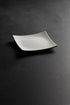 10 Strawberry Street Ceramic Simply White 6" Coupe Square Appetizer Plate, Set of 6...