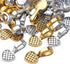 100pcs Alloy Heart Bails Pendants Glue on Heart Shape Bails Jewelry Bails Earring Charms Pendants for DIY Earrings Glass Tiles Jewelry Making Craf...