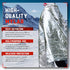 Mart Cobra Emergency Blankets x6 Survival Gear and Equipment Space Blanket Mylar Blankets Thermal Blanket Survival Blanket Survival Kits Emergency...